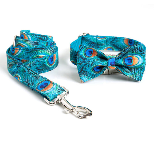 Set Collare Guinzaglio Papillon Cani - Elegante 3 Pezzi by Dog Moda