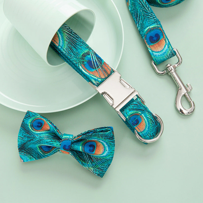 Set Collare Guinzaglio Papillon Cani - Elegante 3 Pezzi by Dog Moda