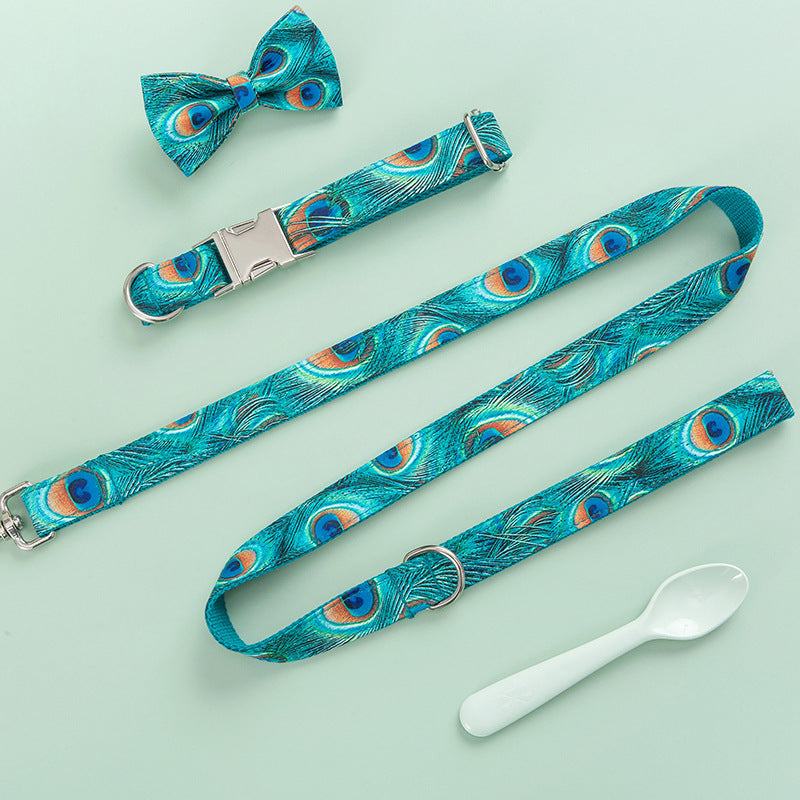 Set Collare Guinzaglio Papillon Cani - Elegante 3 Pezzi by Dog Moda