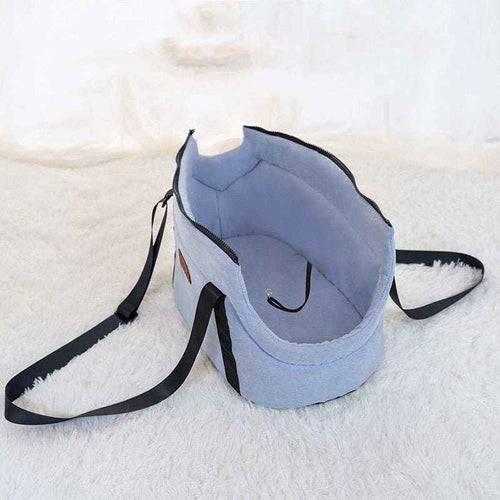 Borsa trasportino per cani e gatti con tracolla "Baylor"