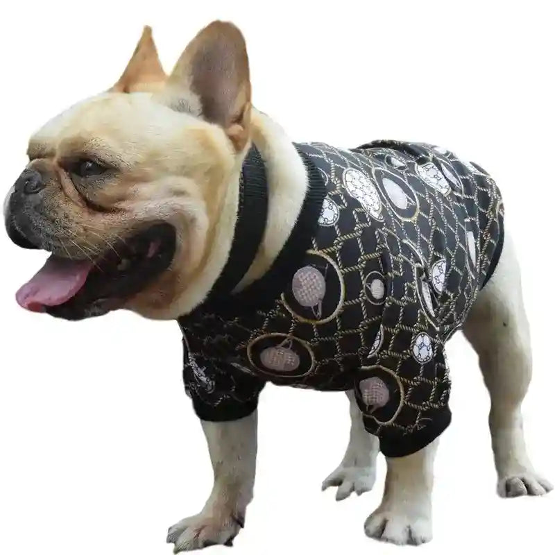 Felpa Jewelry per Cani Bulldog - Abbigliamento Elegante by Dog Moda
