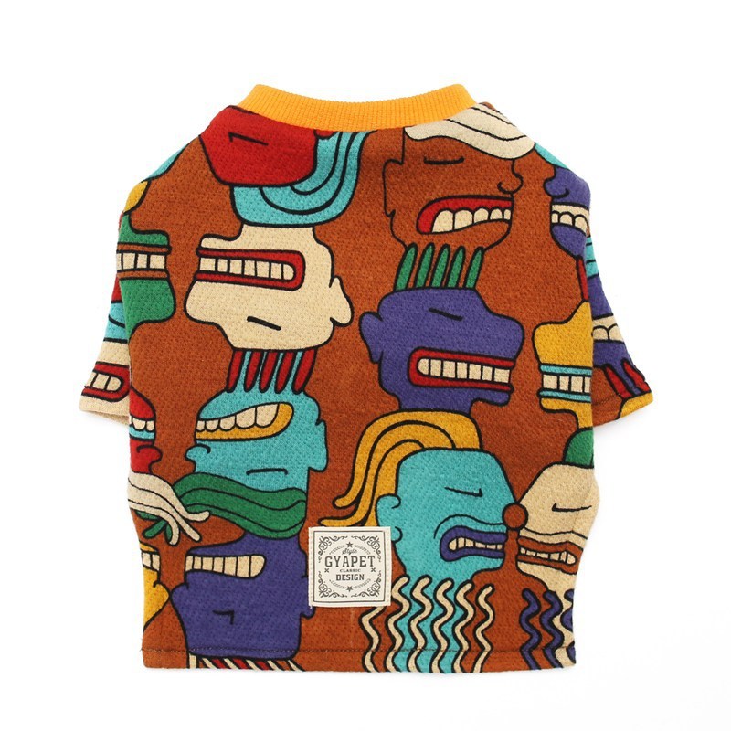 Colorful Dog T-Shirt "Bowie"