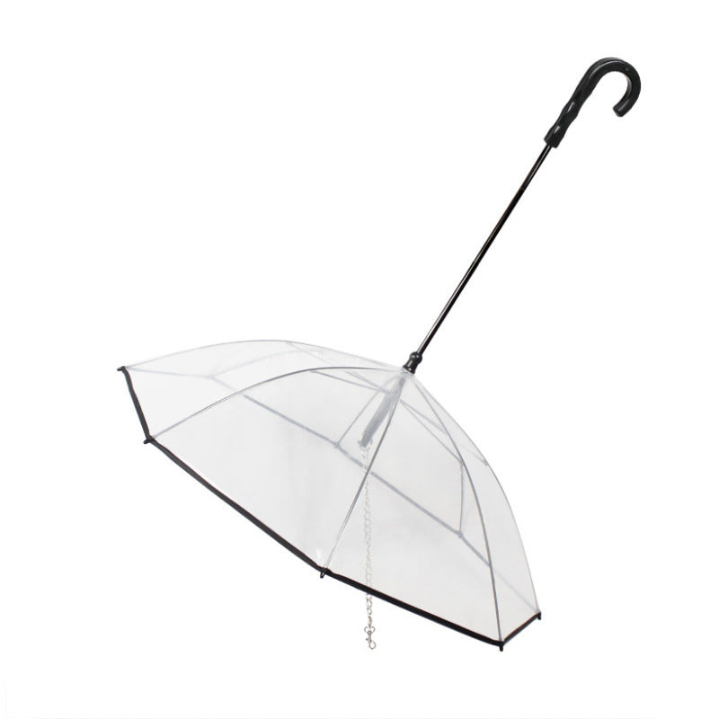 Dog Umbrella with Integrated Leash – Protection and Comfort for Little Friends
