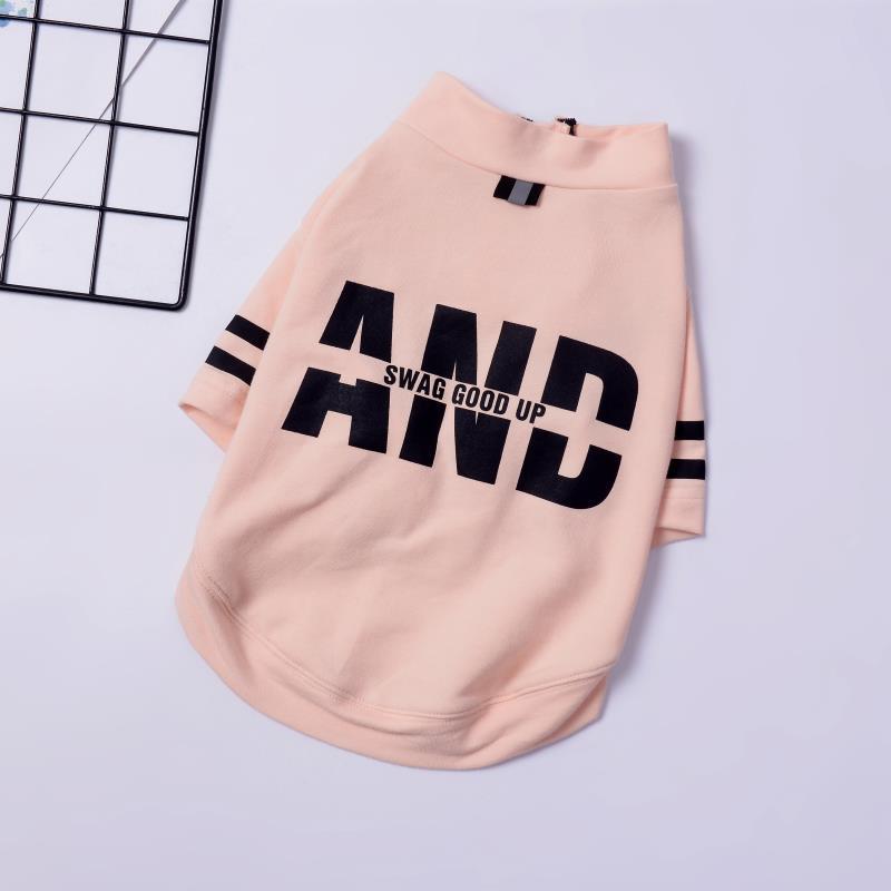 „AND“ Baumwoll-Hunde-T-Shirt