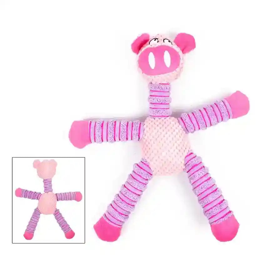 Gioco Peluche Cani con Fischietto - Elefante Maiale Orso by Dog Moda