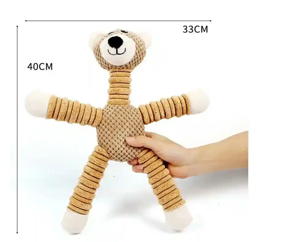 Gioco Peluche Cani con Fischietto - Elefante Maiale Orso by Dog Moda