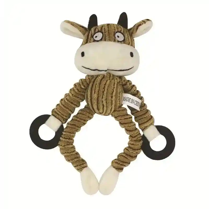 Peluche Sonoro per Cani con Gambe Lunghe - Velluto by Dog Moda