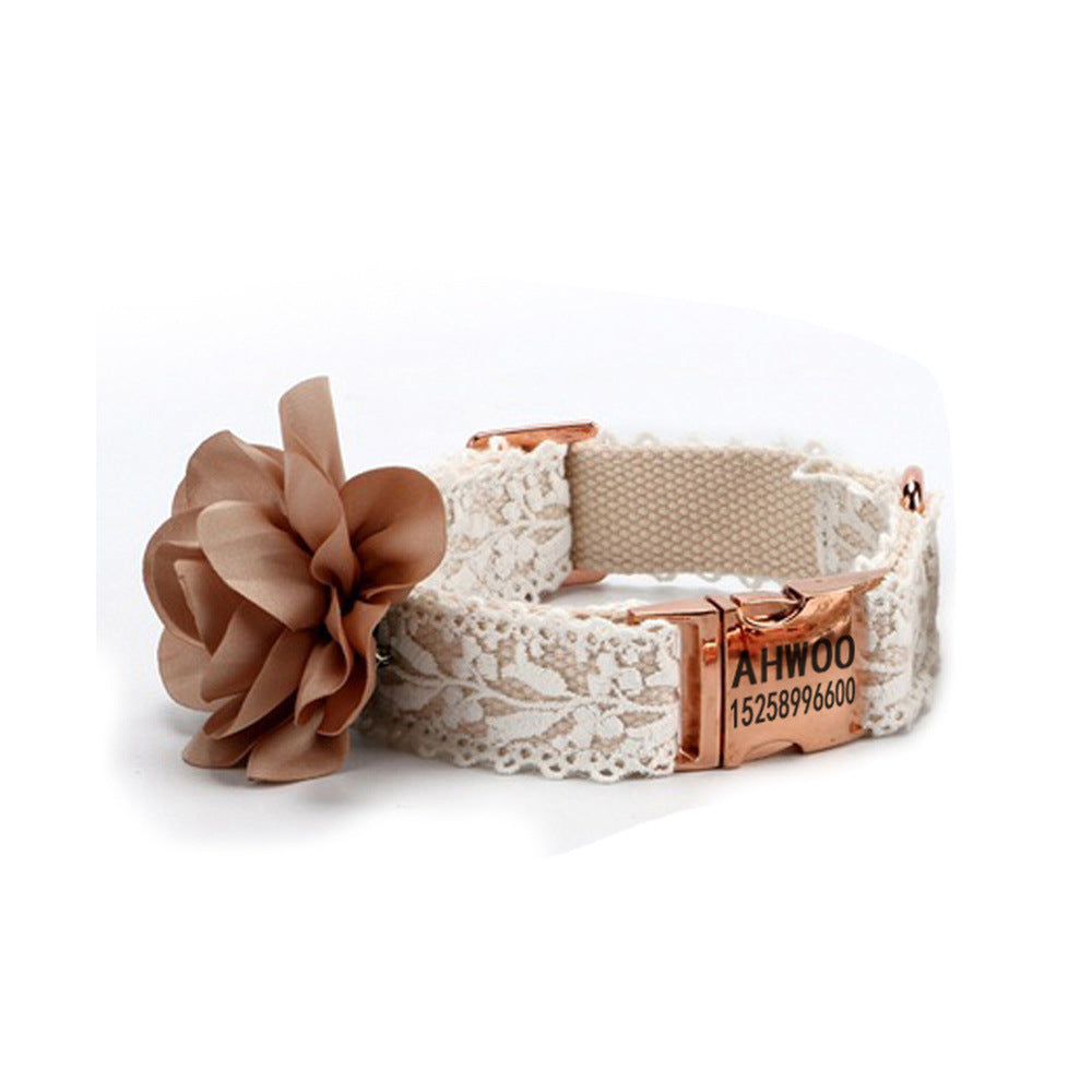 "Bell Epoque" Dog Collar and Leash Set