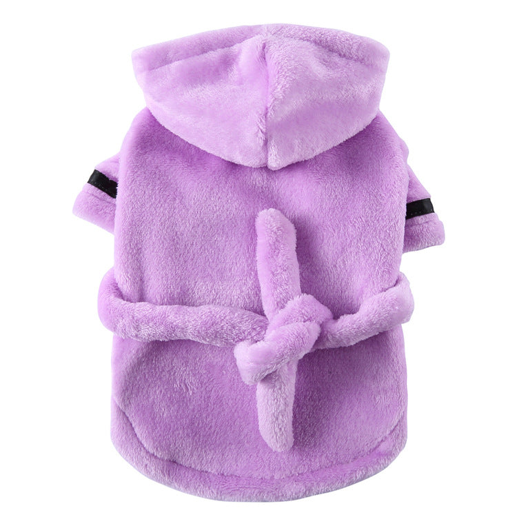 Bathrobe for Dogs and Cats - Soft and Absorbent