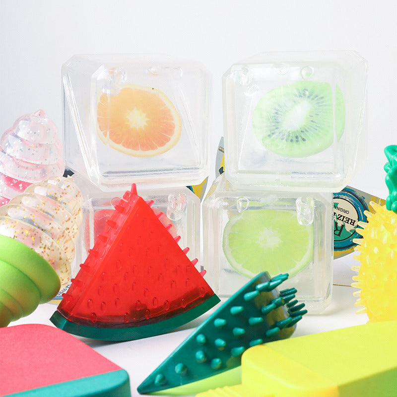 Fruit Ninja Freezable Refreshing Dog Toy