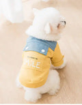 Abrigo para perros You Make Me Smile - Denim Acolchado