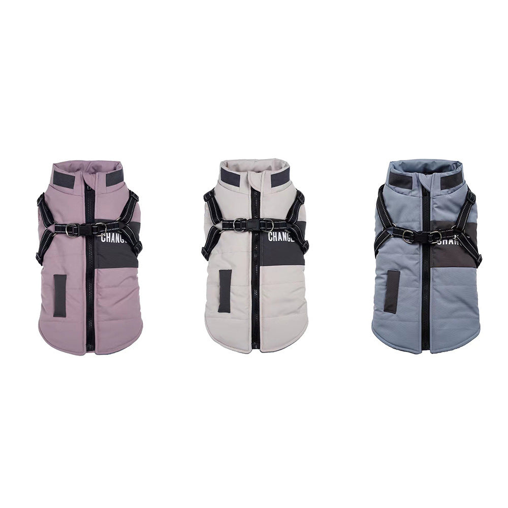 "Change" Fleece Lined Poodle Waterproof Coat