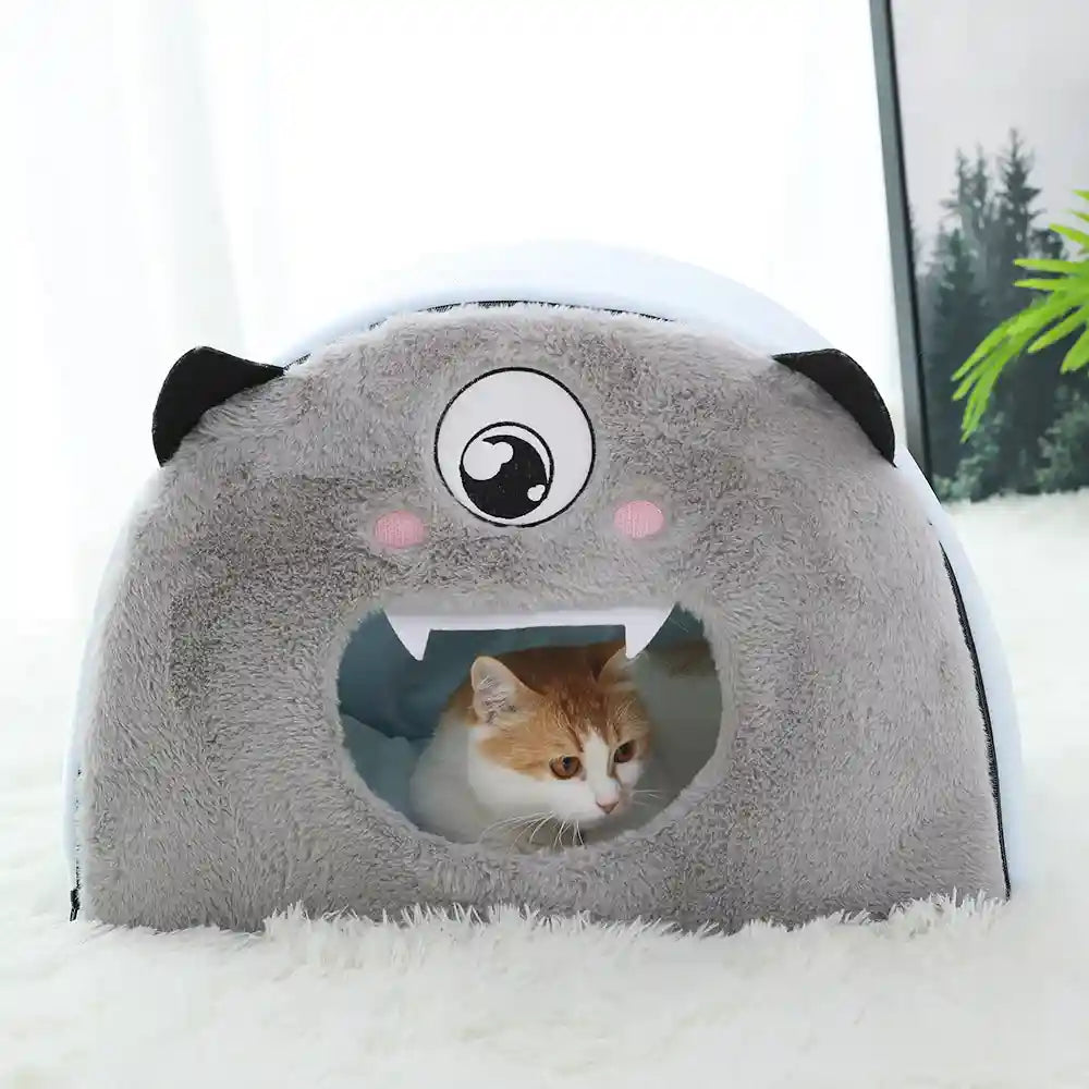 Cuccia Monster per Gatti - Ingresso a Bocca di Mostro by Dog Moda