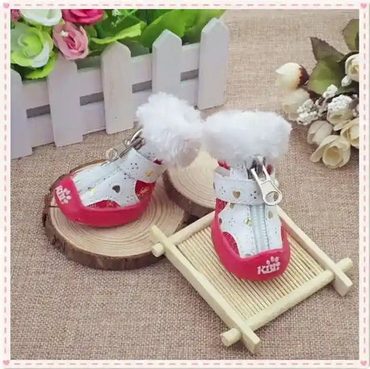 Scarpe per Cani Imbottite con Suola Antiscivolo e Zip by Dog Moda