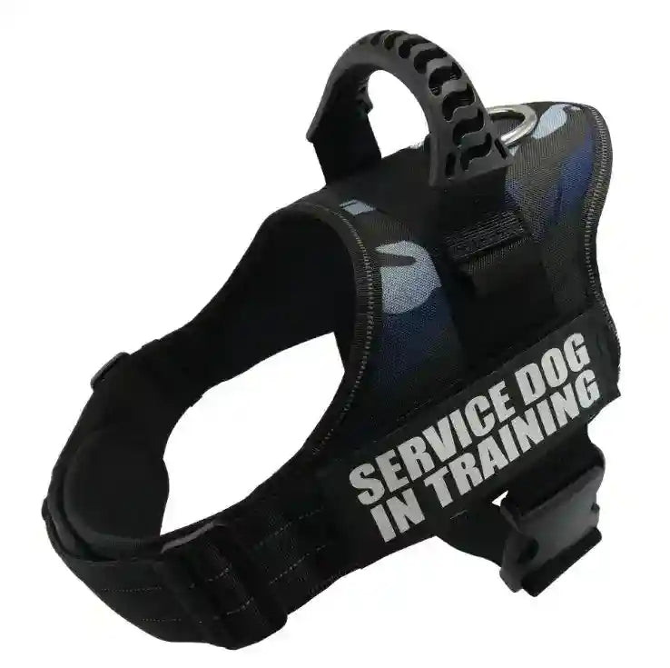 Pettorina Service Dog in Training - Maniglione Gomma by Dog Moda