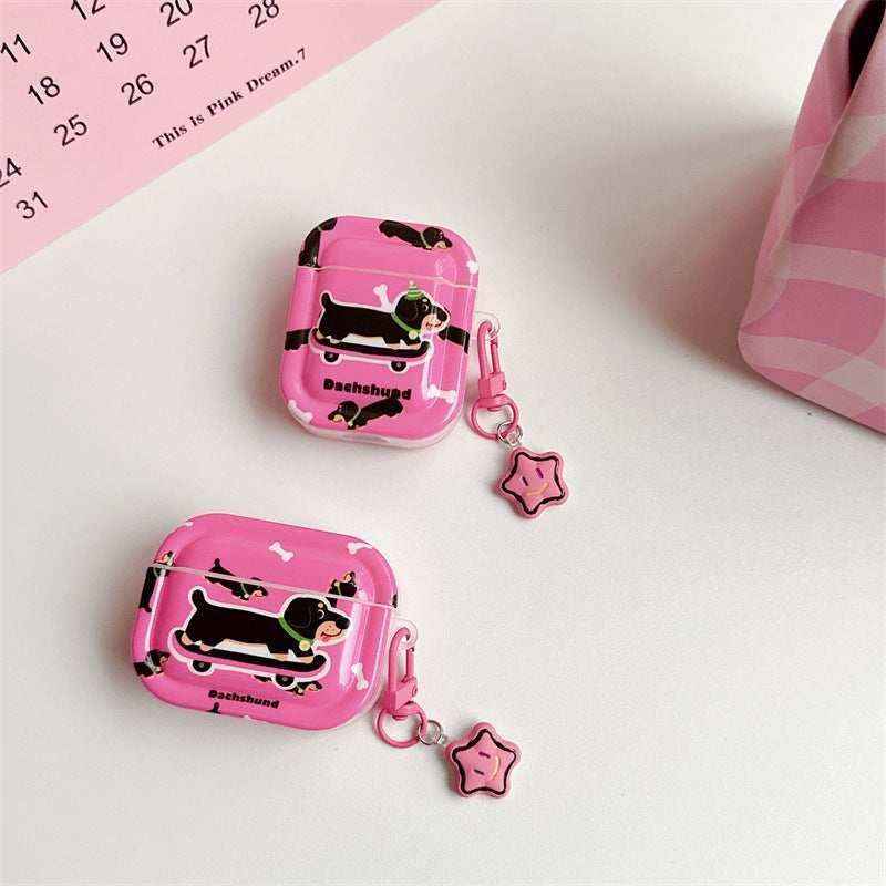 Cover AirPods TPU Fantasia Bassotto – Stile Cartoon Portatile by Dog Moda