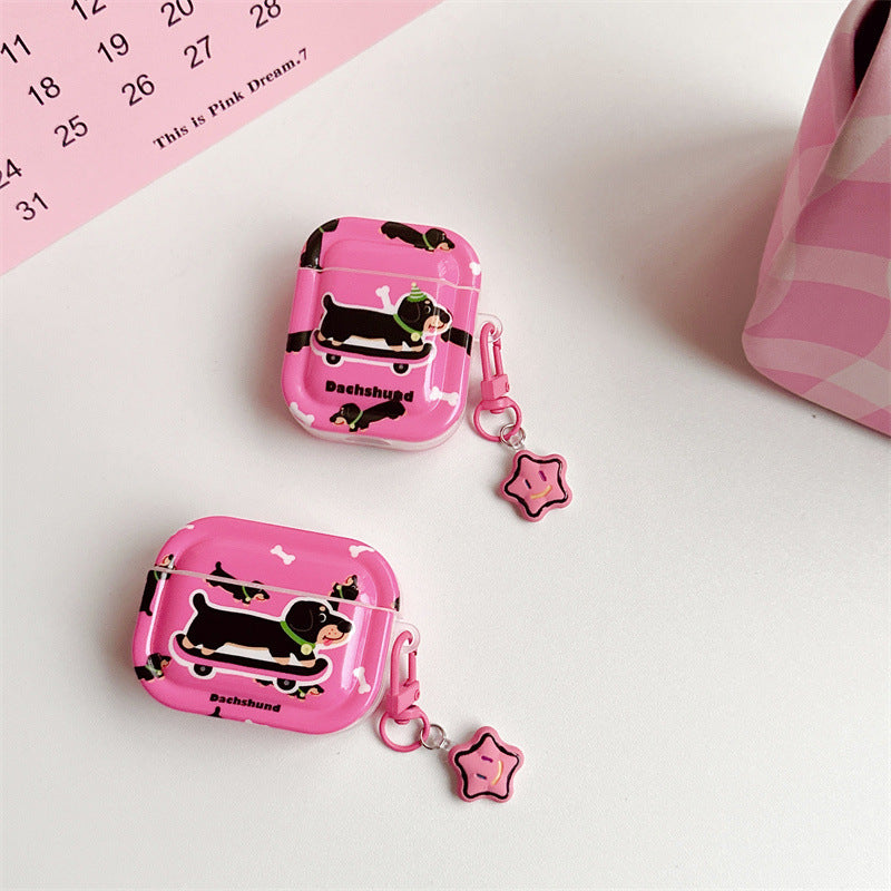 Cover AirPods TPU Fantasia Bassotto – Stile Cartoon Portatile