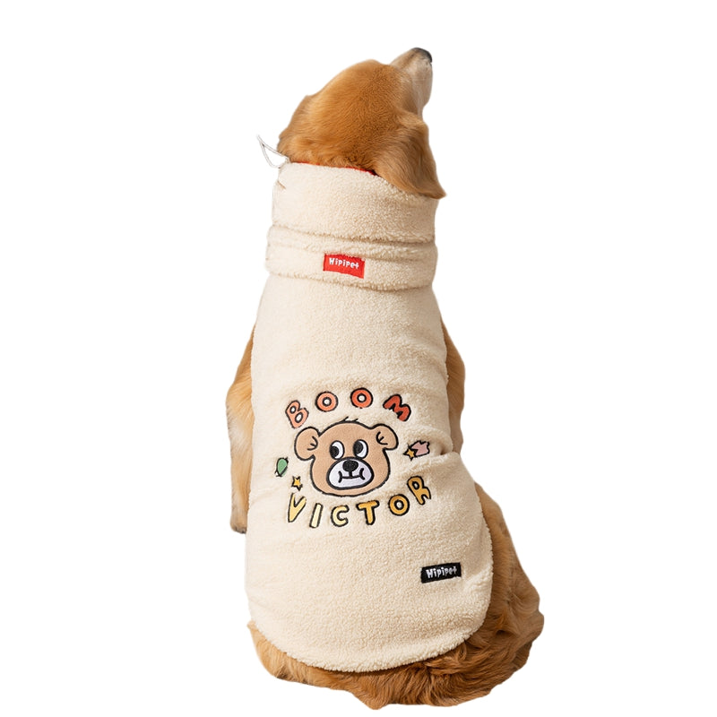 Cappotto Victor in Pile per Cani Taglia Grande - 3XL-8XL