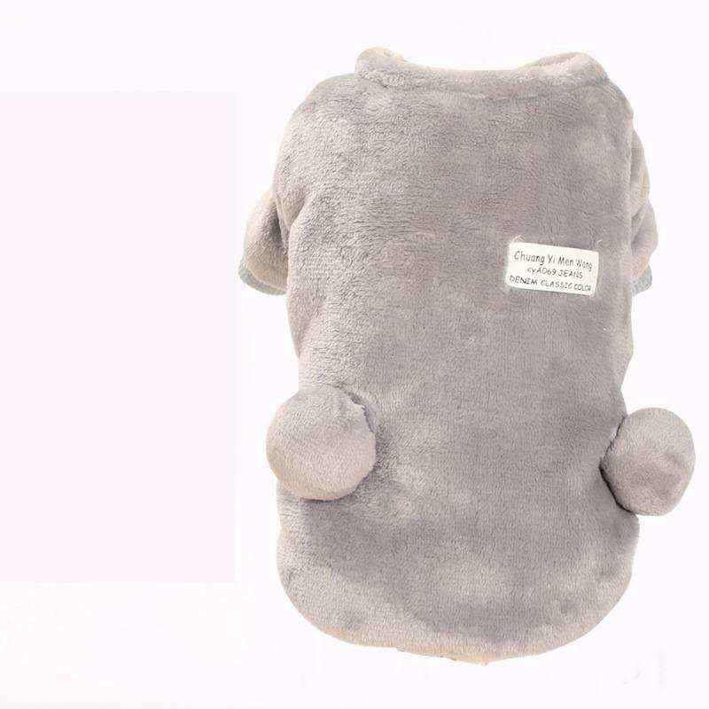 Abrigo Acolchado 4 Patas para Perros - Con/Sin Capucha