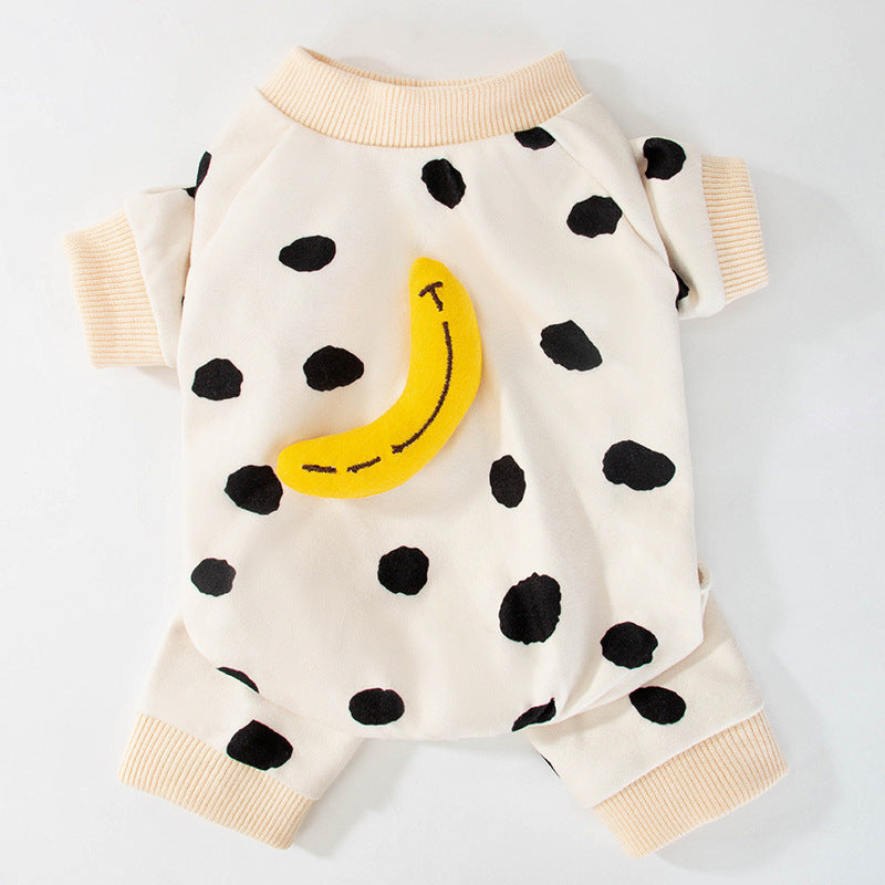"I'm a Believer" Dog Pajama Onesie - Comfort and Style for Your Four-Legged Friend