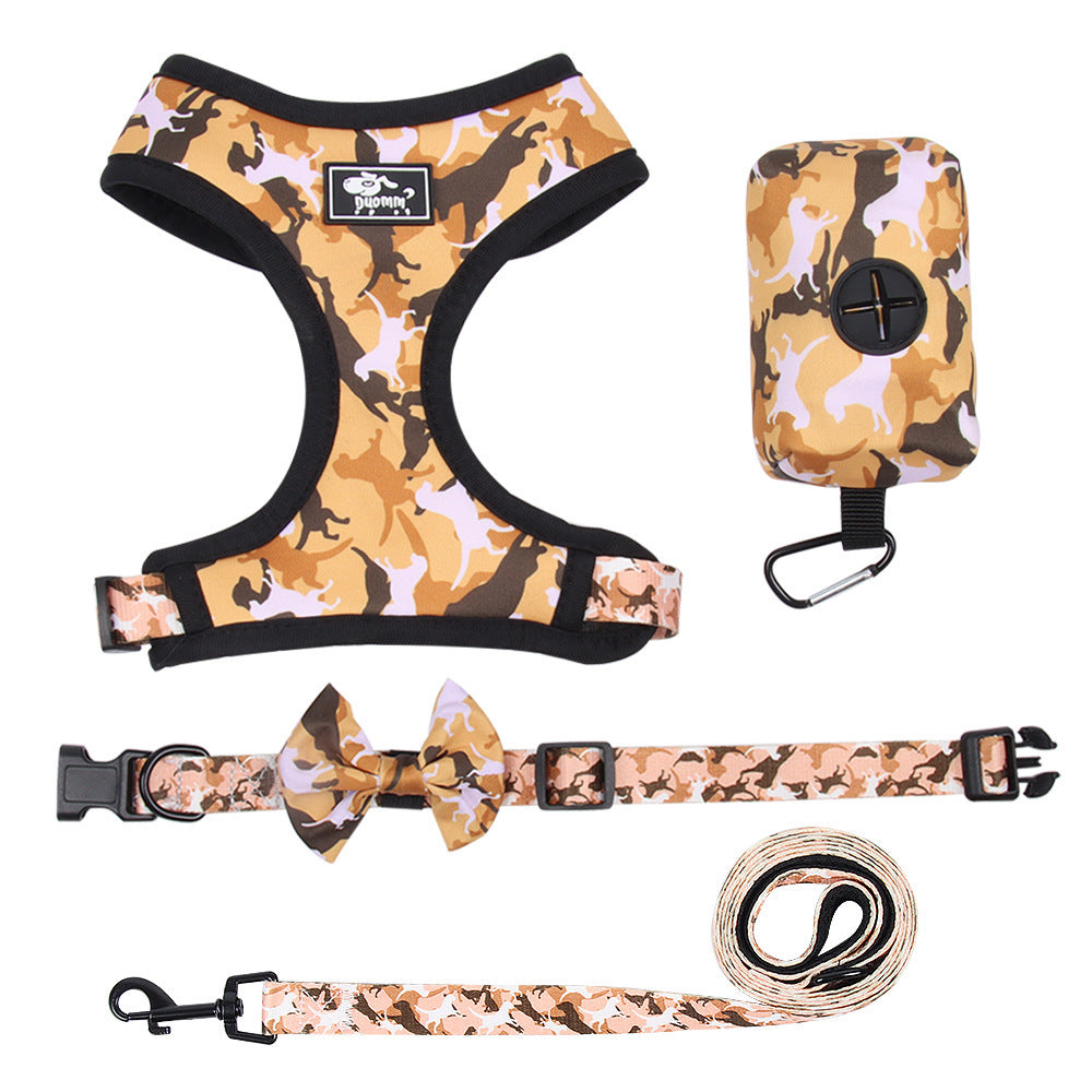 Set harness leash collar for dogs "Martin" DUOMM