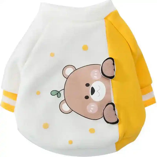 Maglia Orsetto per Cani e Gatti | Maglione in Pile Morbido by Dog Moda