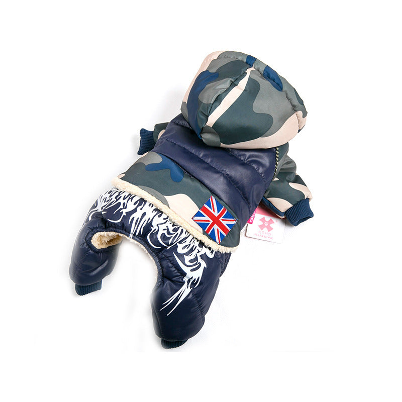 Dog Down Jacket "Street Angel" Model
