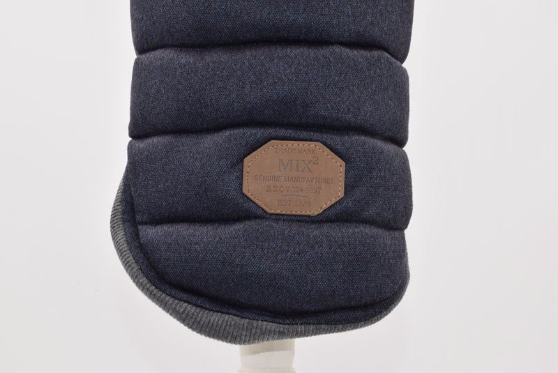 Mustache Dog Coat with Hood - Warm Padded