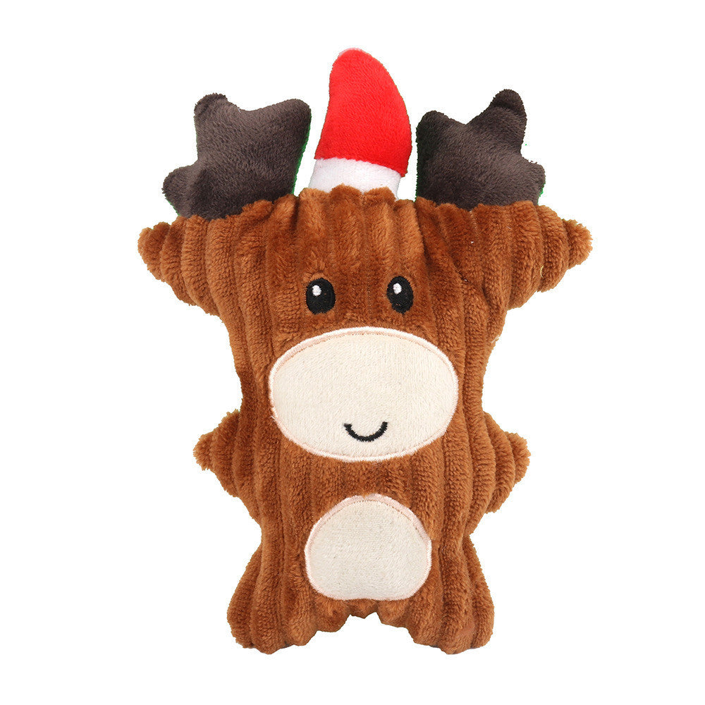 Gioco di Natale per Cani a Forma di Babbo Natale, Renna e Altri Personaggi - Dog Moda