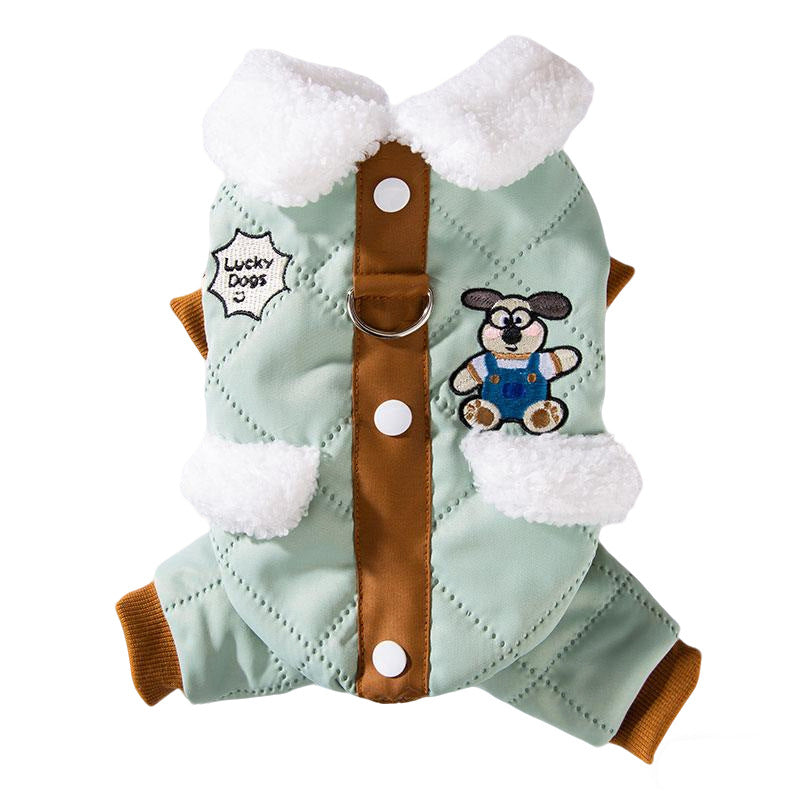 Cappotto Adorable Trapuntato con Anello Pettorina - XS-XXL