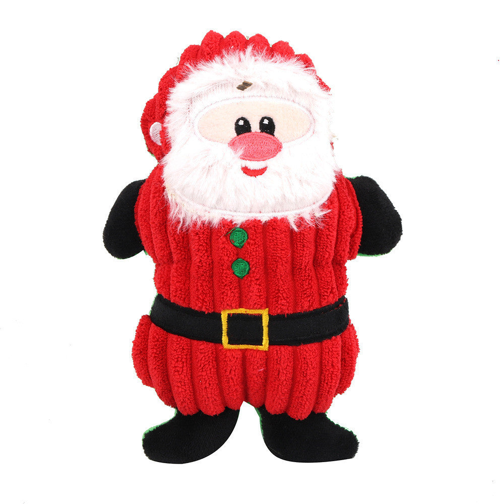 Gioco di Natale per Cani a Forma di Babbo Natale, Renna e Altri Personaggi - Dog Moda