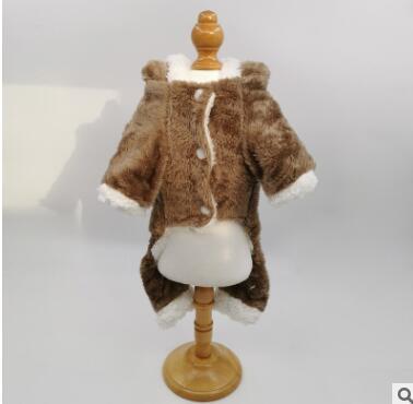 "Fluffy Reindeer" Dog Costume Jumpsuit - Christmas Special