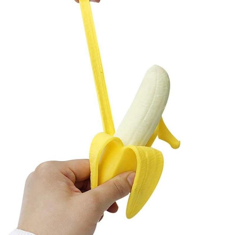 Dog Toy "Banana" - Durable, Soft and Elastic Rubber