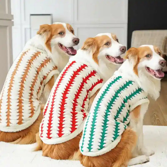 Cappotto in Pile per Cani - Smanicato con Anello Guinzaglio by Dog Moda