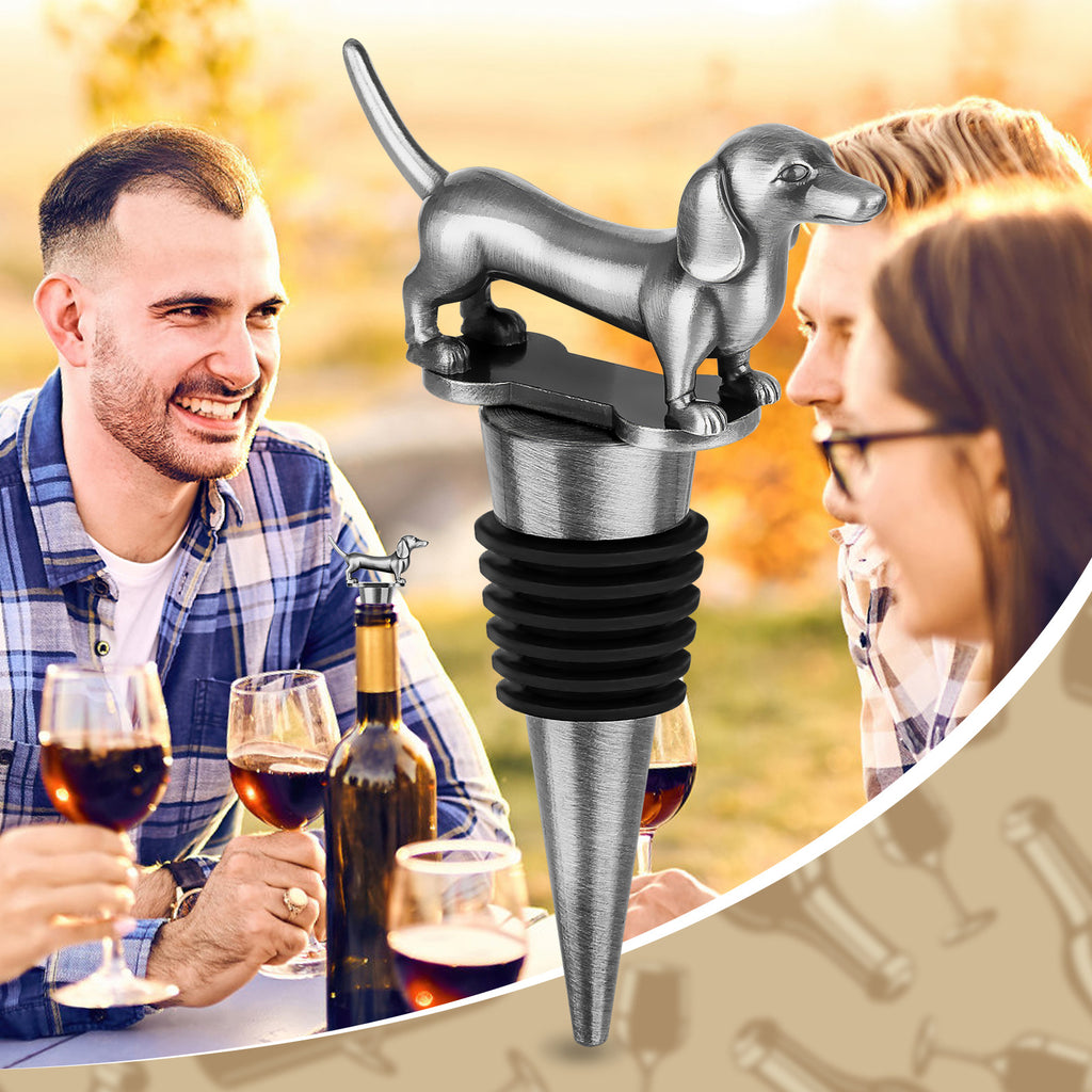 Tappo Vino Bassotto - Chiusura Bottiglia Decorativa