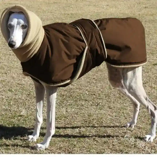 Cappotto per Alano in Pile e Tessuto Tecnico - Comfort e Protezione by Dog Moda