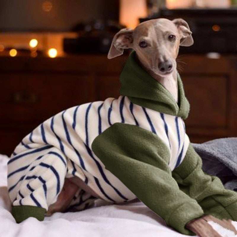 Warm fleece dress for Great Dane "Terragona" with full coverage
