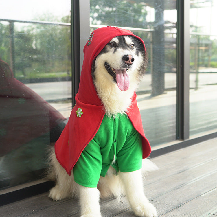 Christmas Poncho for Dogs – Festive and Cozy