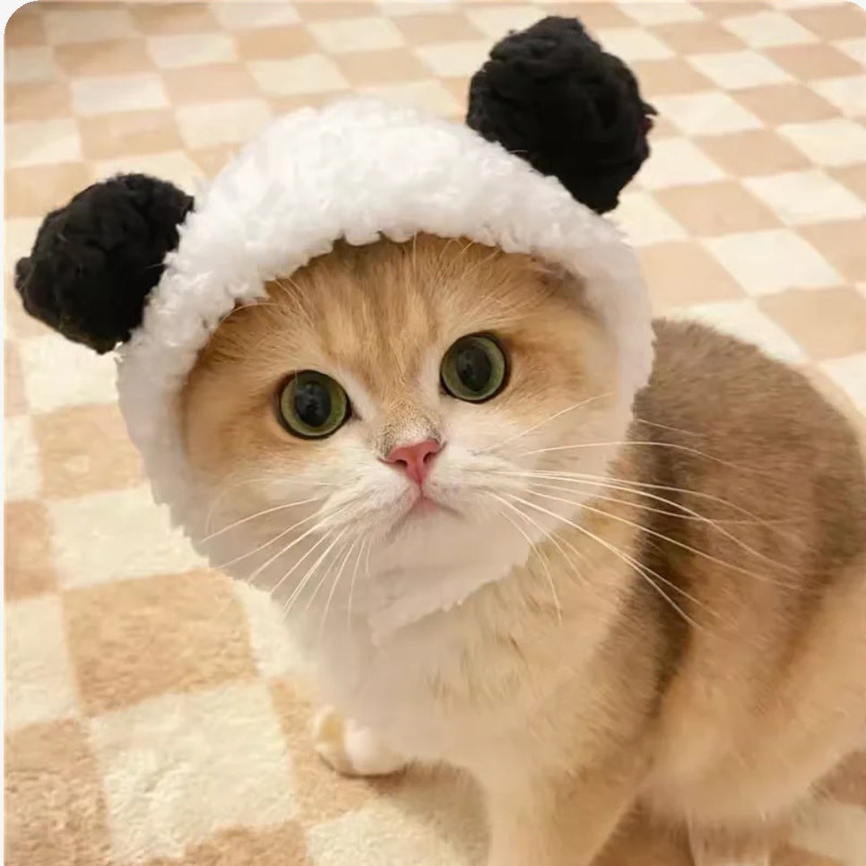 Cappellino in Pile per Cani e Gatti - Regolabile con Velcro by Dog Moda