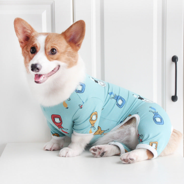 Cotton Dog Jumpsuit "Caramella" - Comfort and Style for Your Faithful Friend 