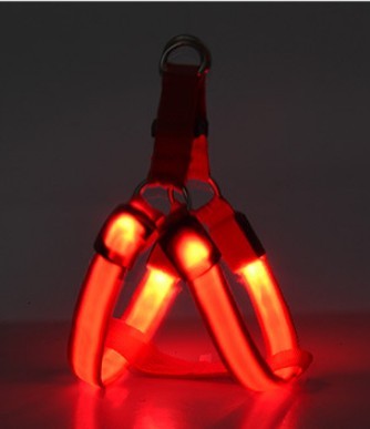 "Hudson" USB Rechargeable Light Up Dog Harness