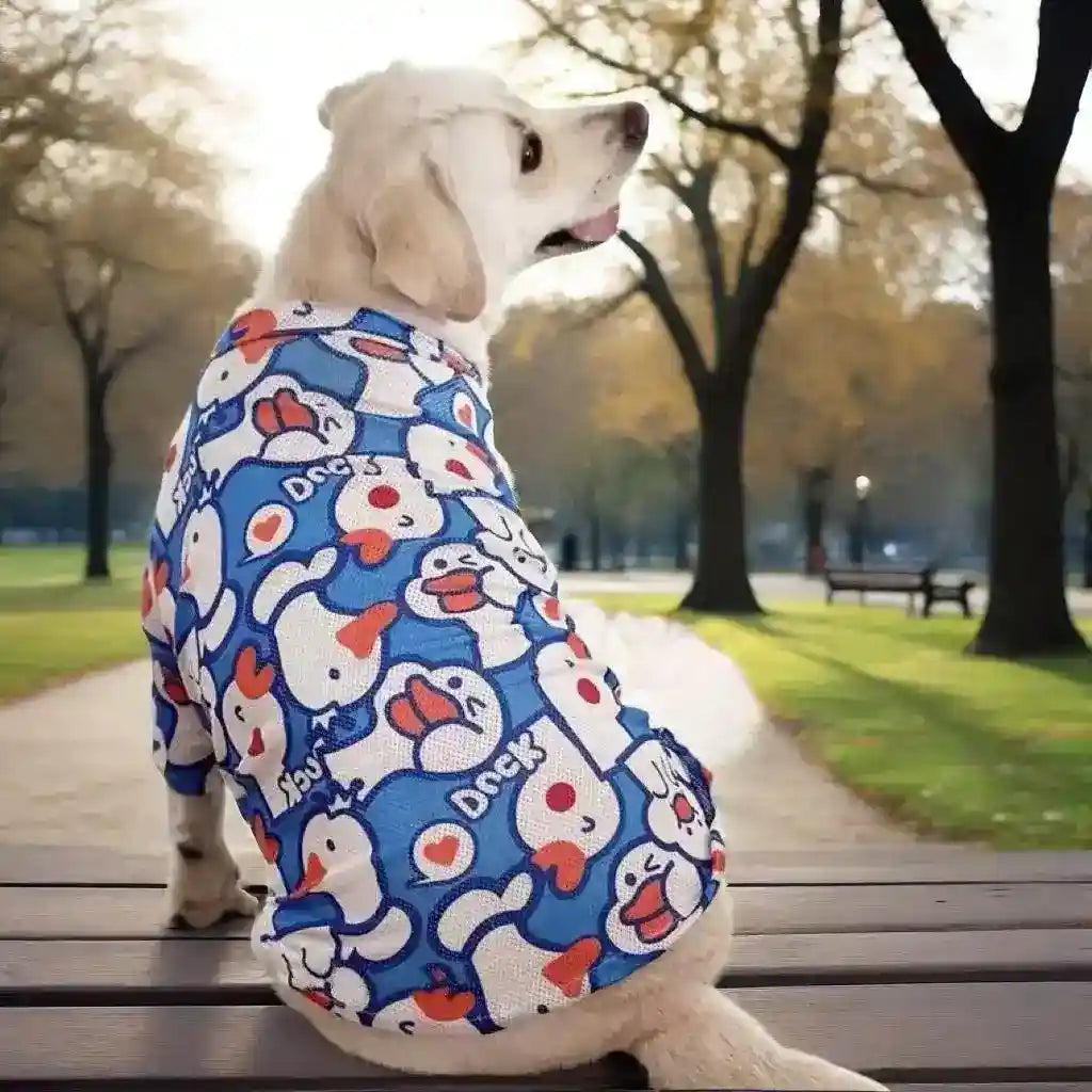 Maglia Leggera per Cani Grandi - Fantasie Divertenti by Dog Moda