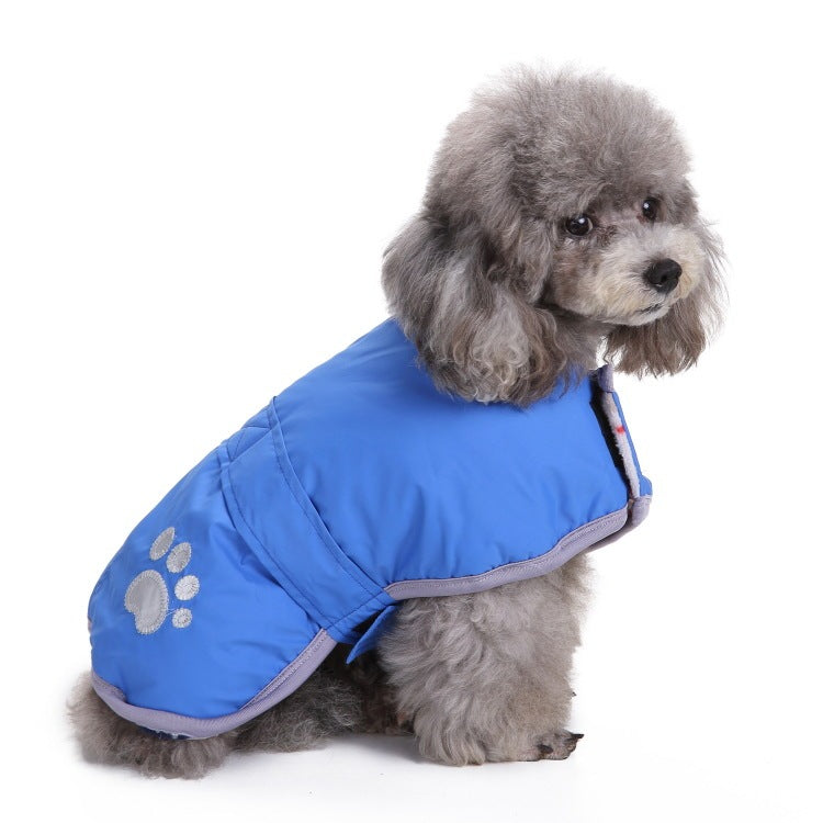 Cappotto Impermeabile a Mantella per Cani "Morbido Abbraccio"