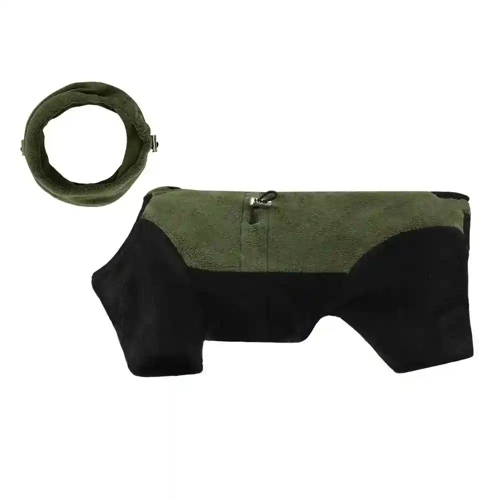 Cappotto Pile Cani Focus con Zip e Taschino - Invernale by Dog Moda