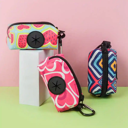 Portasacchetti Igienici per Cani con Zip e Moschettone by Dog Moda