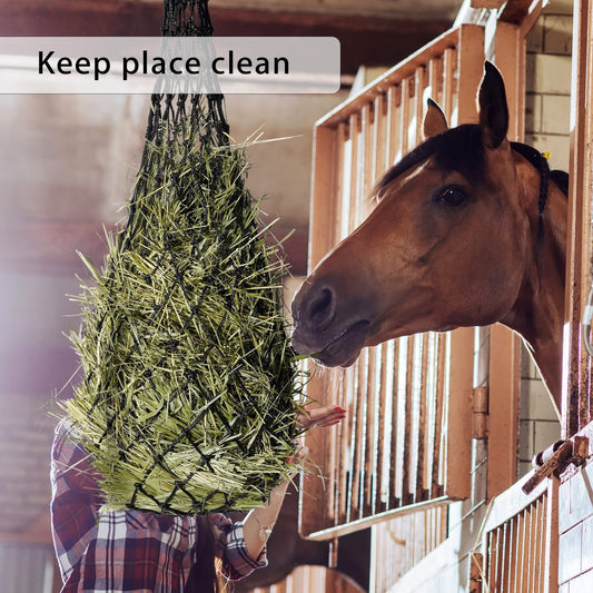 Hay Net for Horses – Slow Feeding and Waste Reduction