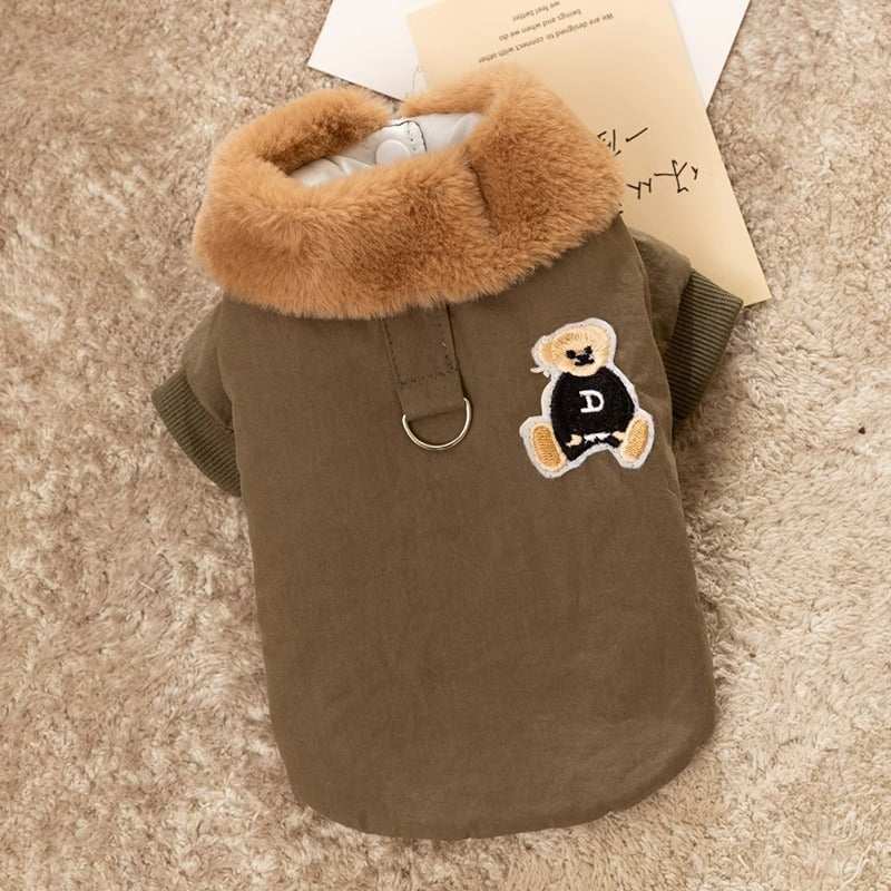 Cappottino per Cani Modello "Dudu" – Eleganza e Comfort per il Tuo Amico a Quattro Zampe