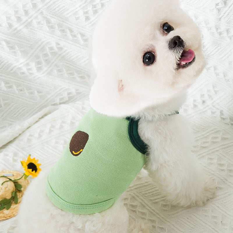 Bestickte Hundeweste | Leicht und atmungsaktiv | Dogmoda