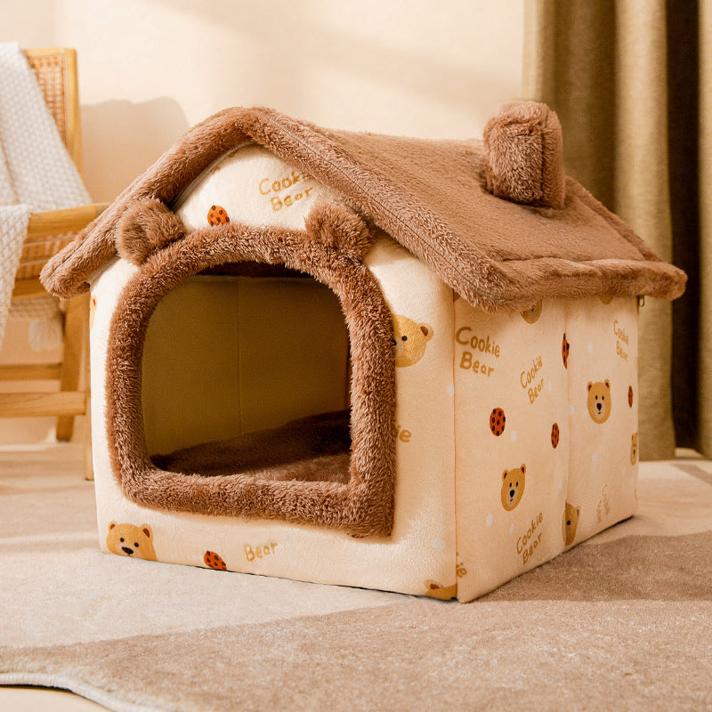 Casetta per Cani e Gatti "Hansel e Gretel" – Comfort e Design Fiabesco per i Tuoi Amici a Quattro Zampe