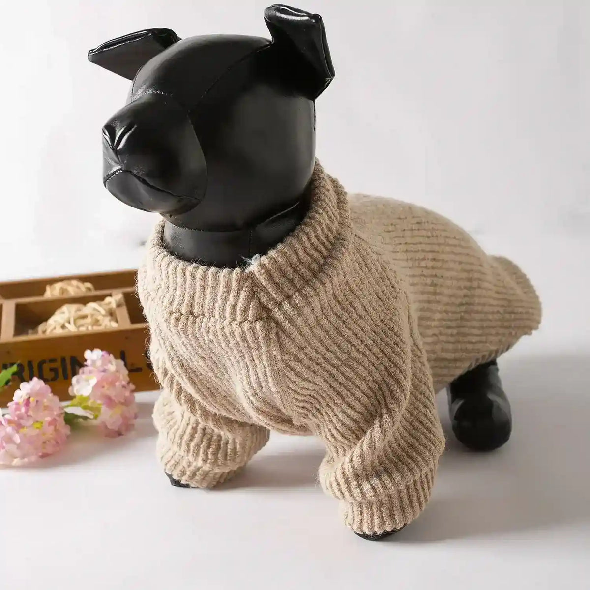 Maglione Cani Coraline Beige - Caldo e Morbido by Dog Moda